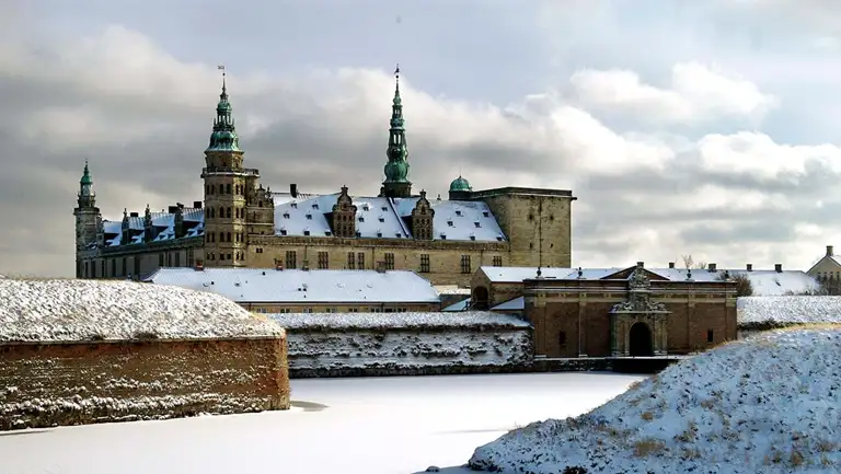 Kronborg vinter Foto Thomas Rahbek
