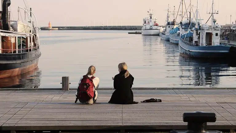 Kulturhavn aftenstemning