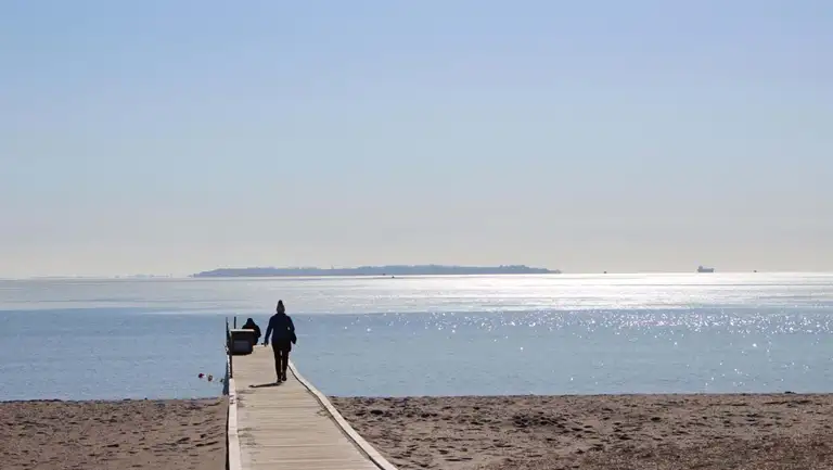 Espergærde strand vinter
