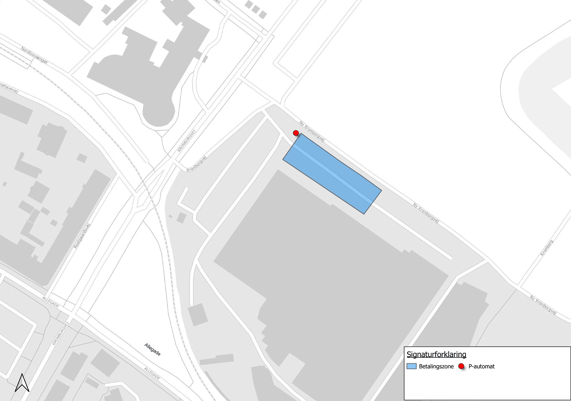 Parkering ved Kulturværftet